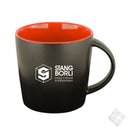 Andreas krus m/logo trykk 1 farge, sort/rød