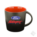 Andreas krus m/logo trykk 1 farge, sort/rød