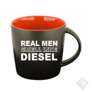 Andreas krus m/logo trykk 1 farge, sort/rød