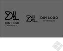 Logotrykk bryst & rygg, 1 sett