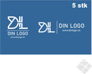 Logotrykk bryst 5 pk