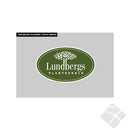 Lundbergs Planteskole, bryst logo