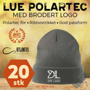 Lue/beanie med Polartec - 20 stk