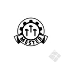 Mestermerket logo, sort - 130mm