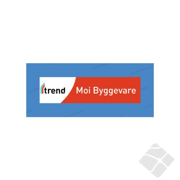 Trend Moi byggevare brystlogo, 4 farger