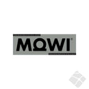 Mowi bryst logo, sort