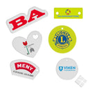 Myke hengereflekser med logotrykk