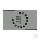 Nordhordaland FHS bryst logo, sort