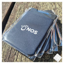 Kortholder silikon med tekstillomme.