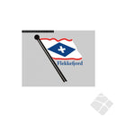 Rederiflagg Norbroker shipping, bryst