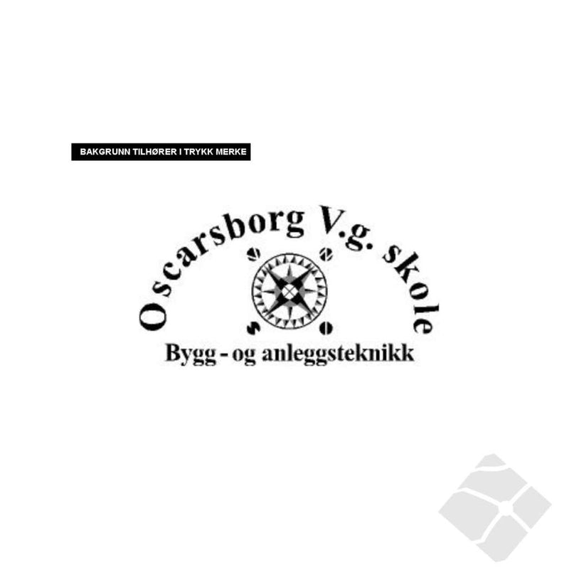 Oscarsborg VGS, bryst logo