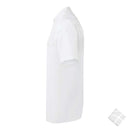 Chef`s recycled short sleeve shirt, hvit