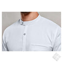 Chef`s recycled short sleeve shirt, hvit