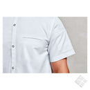 Chef`s recycled short sleeve shirt, hvit