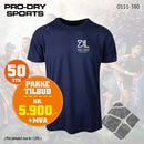 50 stk Sport T-skjorte m/brystlogo, marine