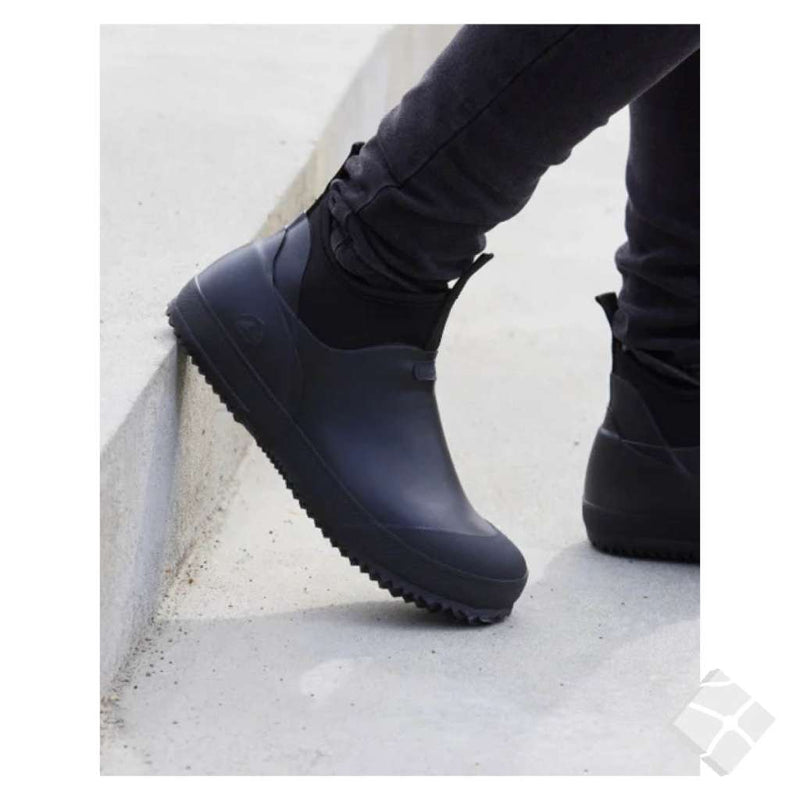 Paveport rubber boot, sort