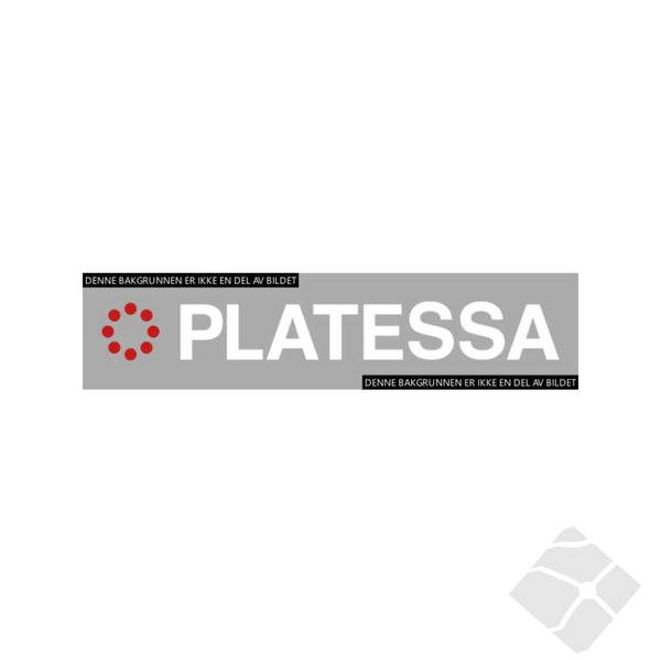 Platessa, bryst logo
