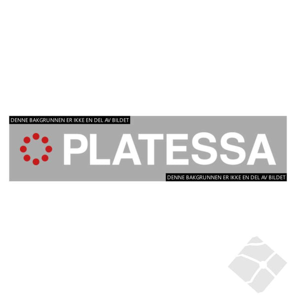 Platessa, rygg logo