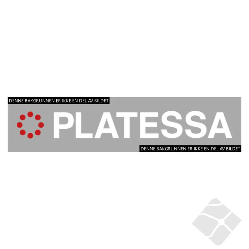 Platessa, rygg logo