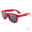 Solbrille ECO m/logo trykk - Sunrise, rød