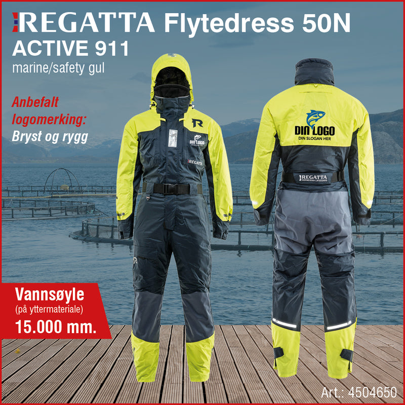 Regatta Flytedress 50N - Active 911, marine/safety gul