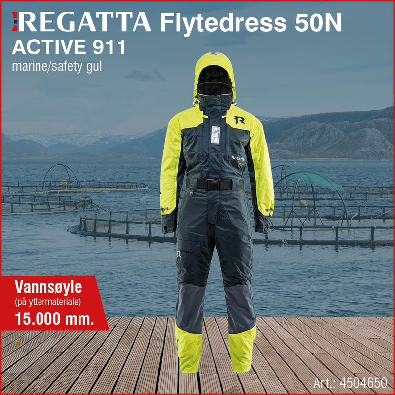 Regatta Flytedress 50N - Active 911, marine/safety gul