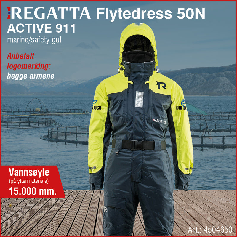 Regatta Flytedress 50N - Active 911, marine/safety gul