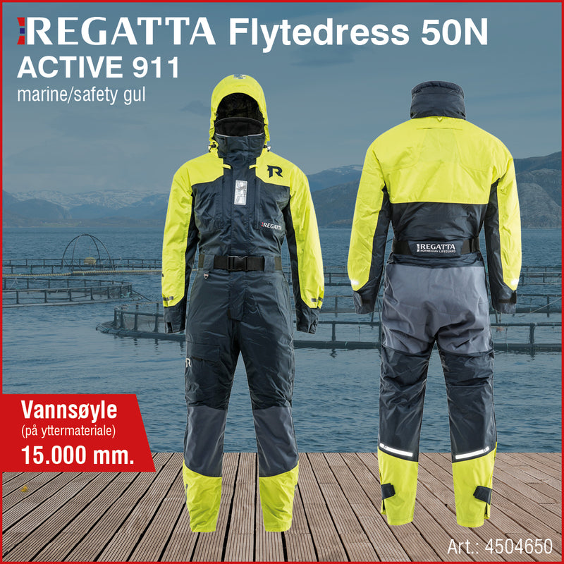 Regatta Flytedress 50N - Active 911, marine/safety gul