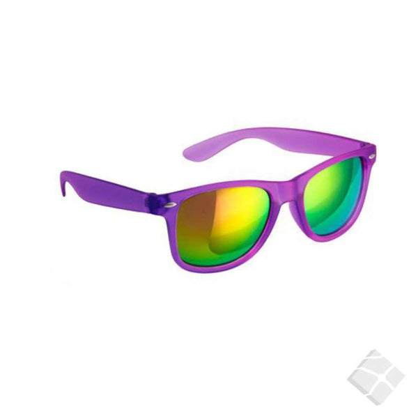 Solbrille Hawaii med logo trykk, rosa