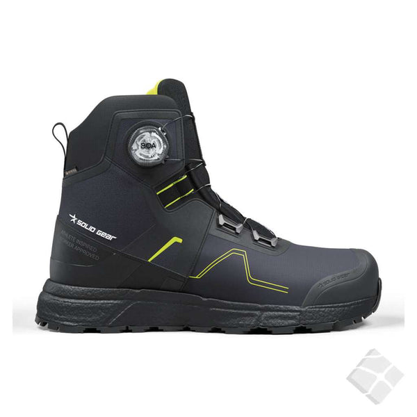 Vernestøvel Revolution 2 GTX MID S7S, sort/gul