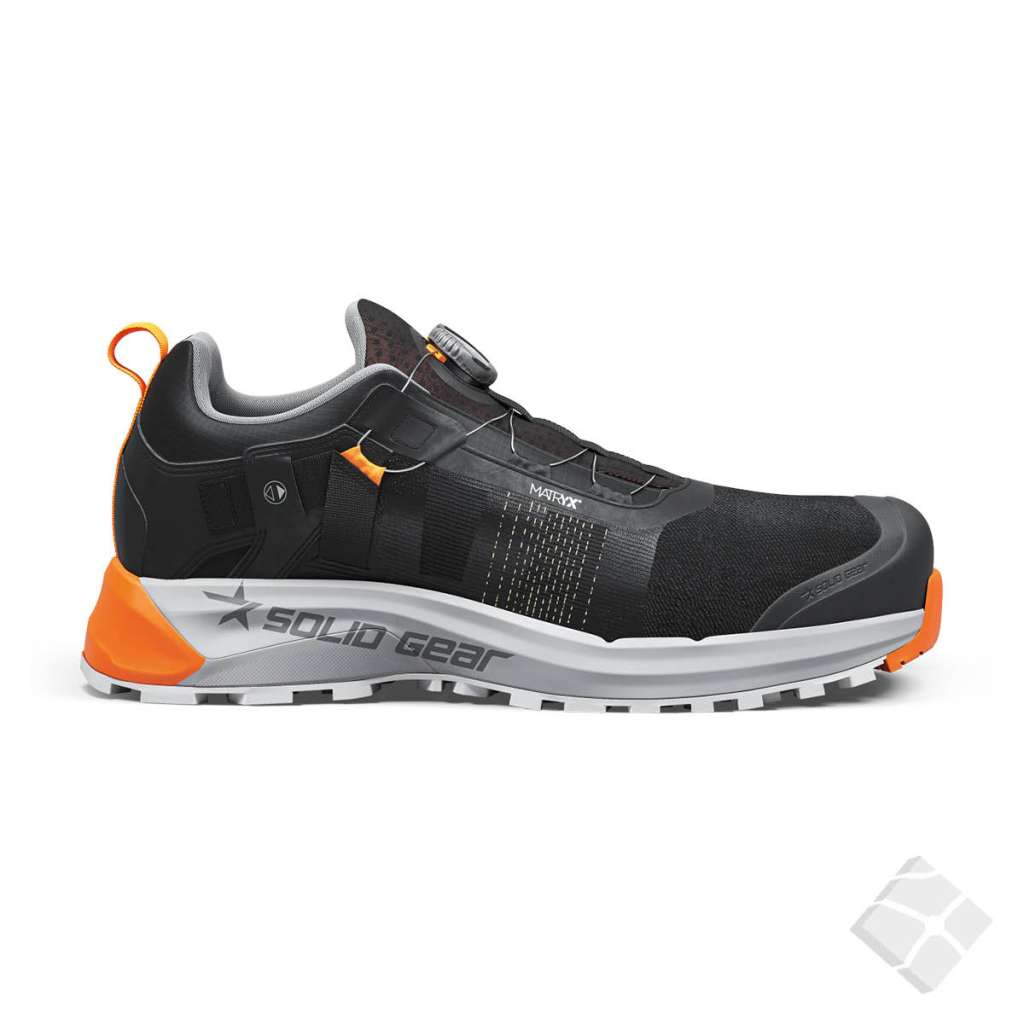 Vernesko med god demping S1P - HAZE 2 Fly, sort