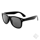 Solbrille ECO m/logo trykk - Sunrise, sort