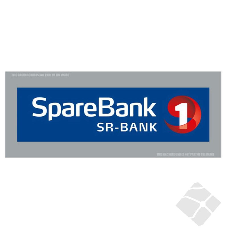 Sparebank 1 rygglogo, blå/hvit/rød