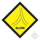 Sporskift SLOW, gul