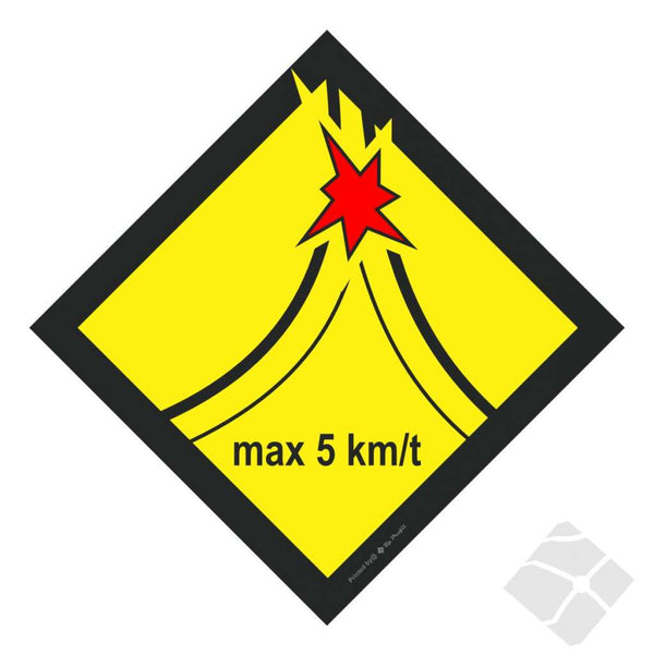 Sporskift max. 5km, gul