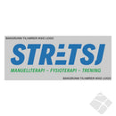 Stretch shorts logo, blå/grønn