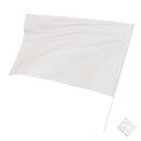 Logo-/supporterflagg med stang - 50x30cm