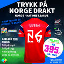 Drakttrykk til Norges Nations League-drakt