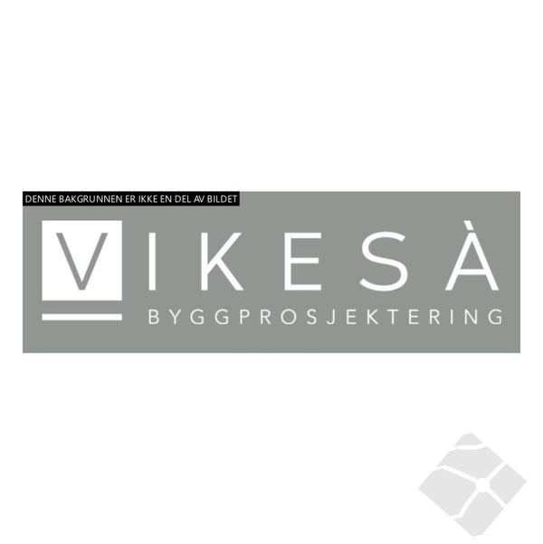 Vikesà Byggprosjektering, rygg logo