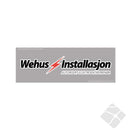 Wehus Installasjon, bryst logo