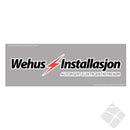 Wehus Installasjon, rygg logo