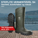 Steplite Vernestøvel S4, grønn