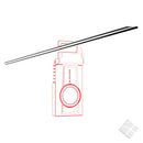 Arbeidslys iF3R 1.000lumen, sort