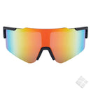 Sporty solbriller m/fargede speilglass, multicolor