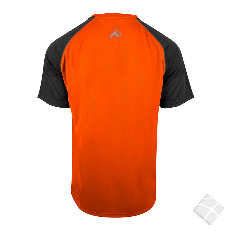 Sport t-skjorte Dragon kontrast, safety orange