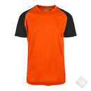 Sport t-skjorte Dragon kontrast, safety orange