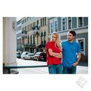 Poloskjorte Leopard, kornblå