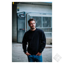 College genser Jaguar, sort