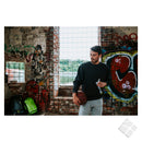 College genser Jaguar, sort