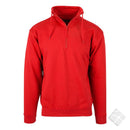 You genser med Zip - Panther, rød